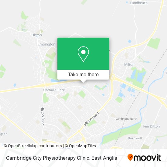 Cambridge City Physiotherapy Clinic map