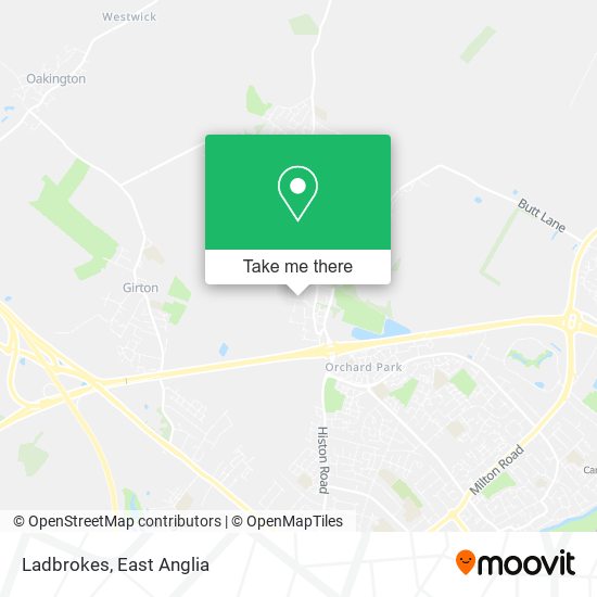 Ladbrokes map