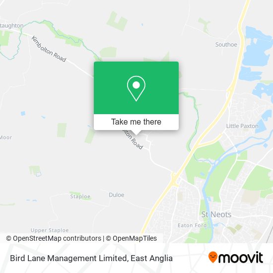 Bird Lane Management Limited map