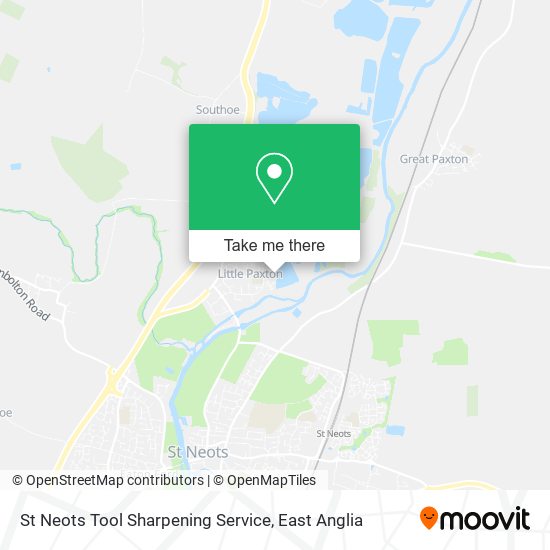 St Neots Tool Sharpening Service map