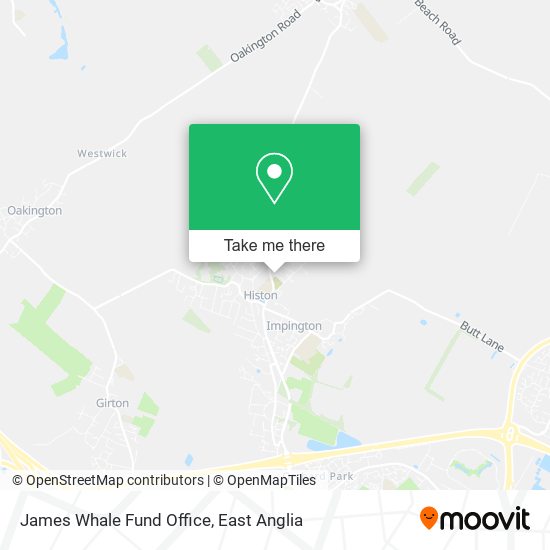 James Whale Fund Office map
