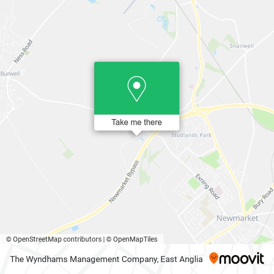 The Wyndhams Management Company map