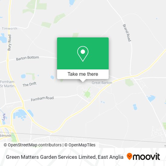 Green Matters Garden Services Limited map