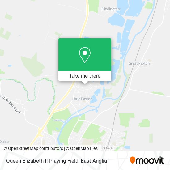 Queen Elizabeth II Playing Field map