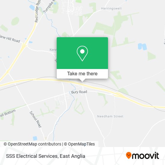 SSS Electrical Services map