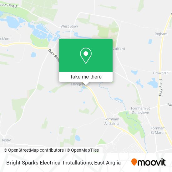 Bright Sparks Electrical Installations map