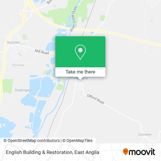 English Building & Restoration map