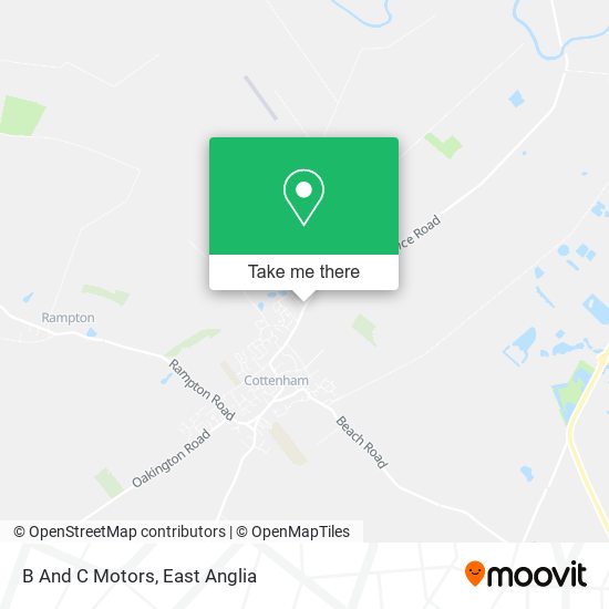 B And C Motors map