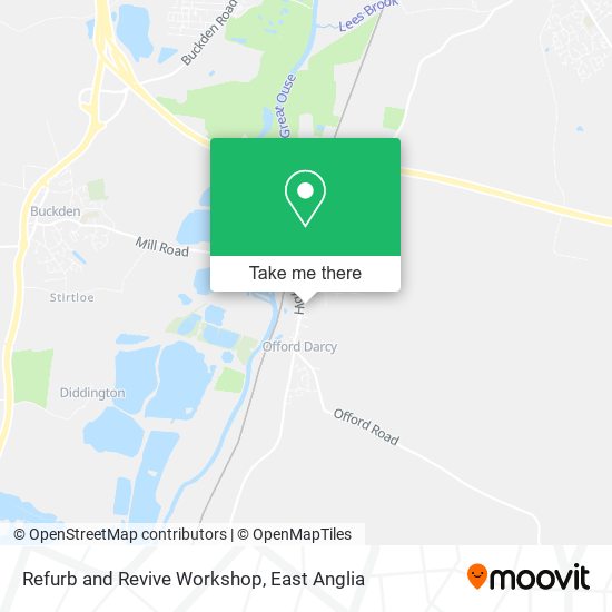 Refurb and Revive Workshop map
