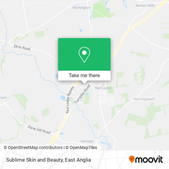 Sublime Skin and Beauty map