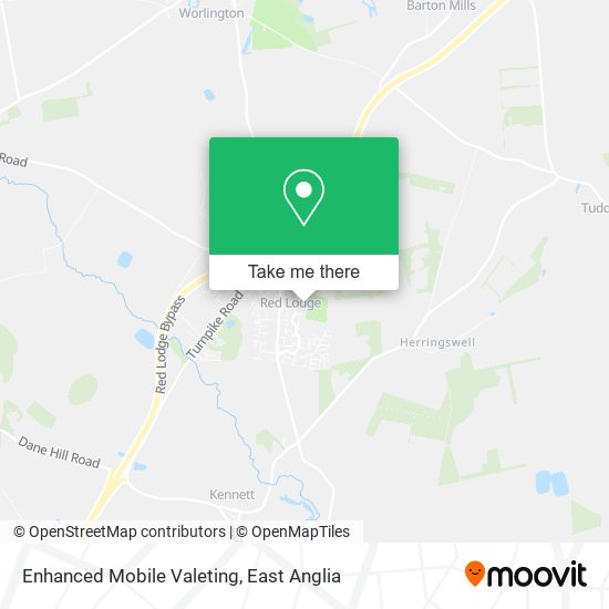 Enhanced Mobile Valeting map