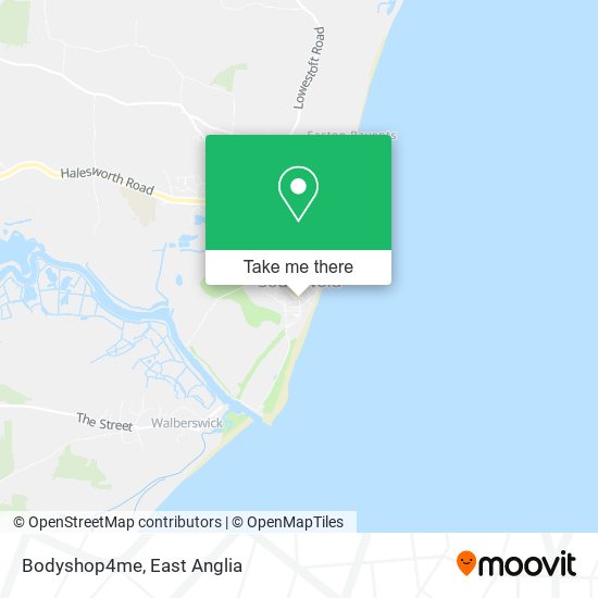 Bodyshop4me map