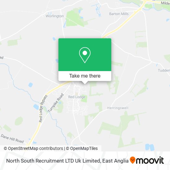 North South Recruitment LTD Uk Limited map