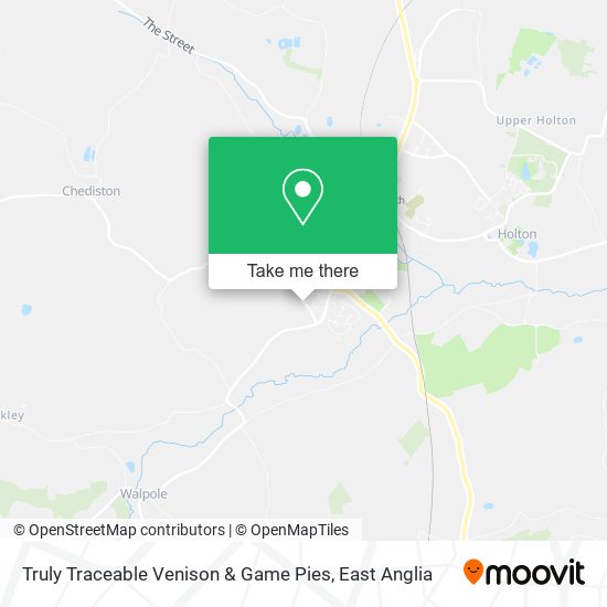 Truly Traceable Venison & Game Pies map