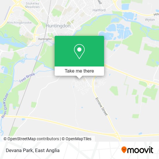 Devana Park map