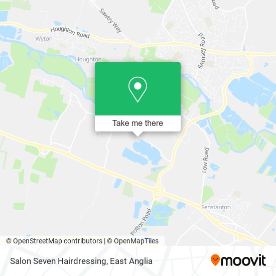 Salon Seven Hairdressing map