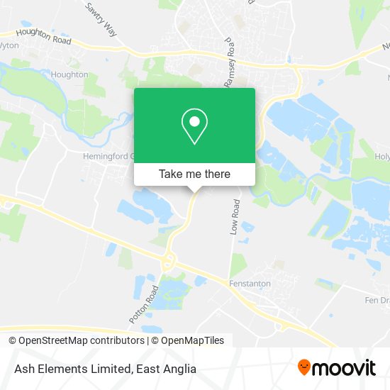Ash Elements Limited map