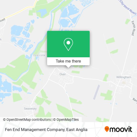 Fen End Management Company map