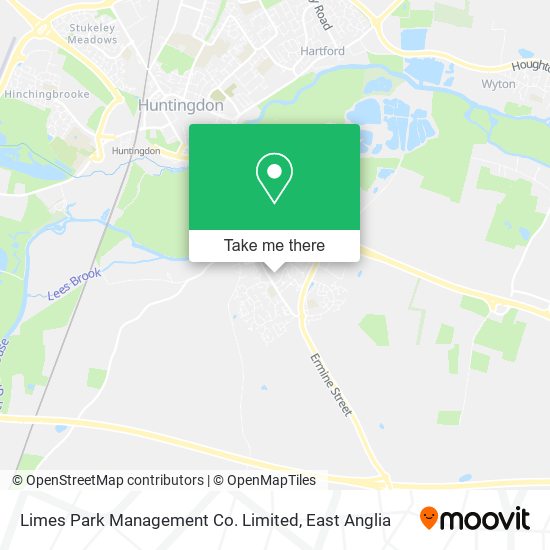 Limes Park Management Co. Limited map