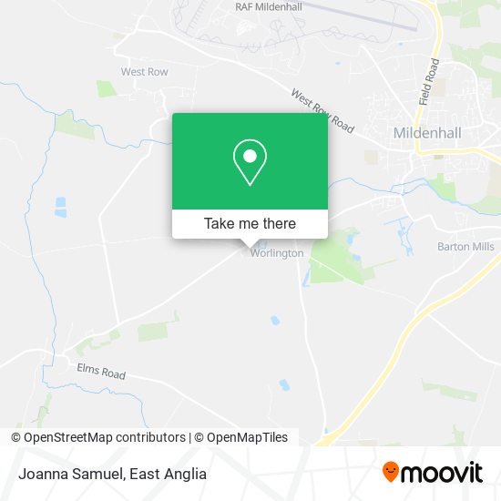 Joanna Samuel map