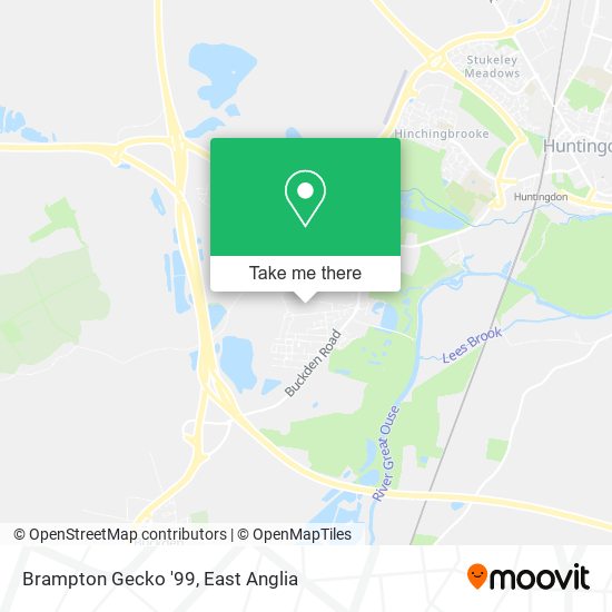 Brampton Gecko '99 map