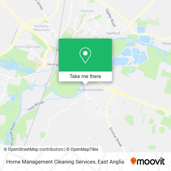 Home Management Cleaning Services map