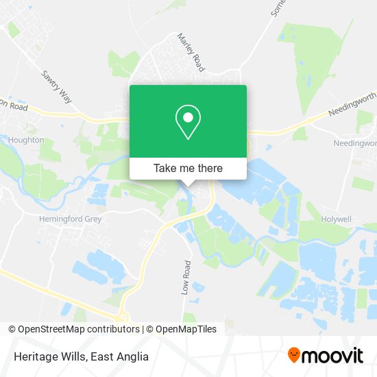 Heritage Wills map