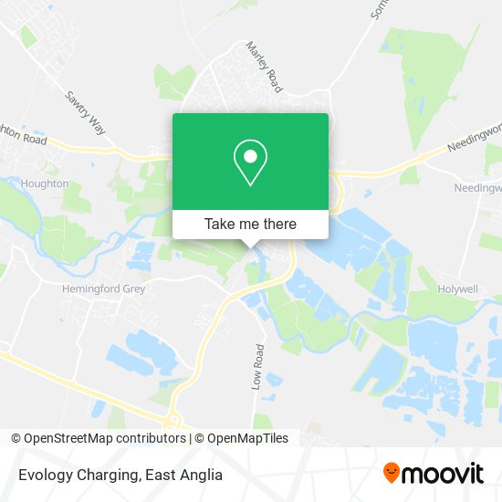 Evology Charging map