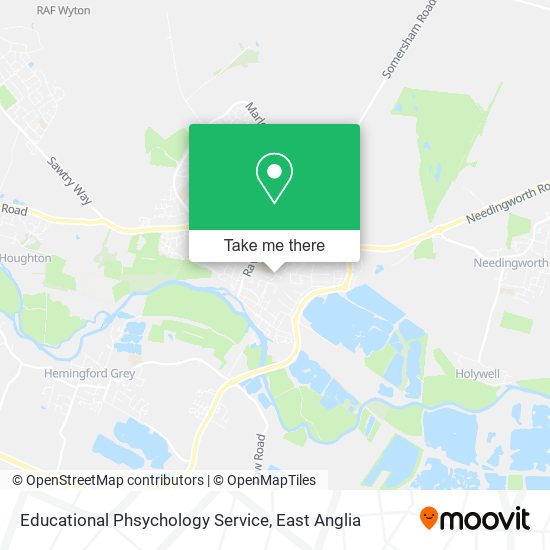 Educational Phsychology Service map
