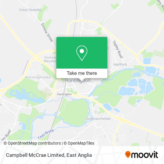 Campbell McCrae Limited map