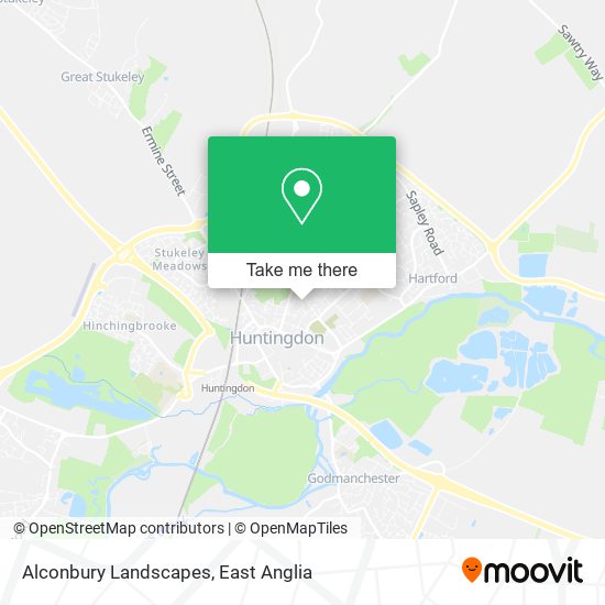 Alconbury Landscapes map