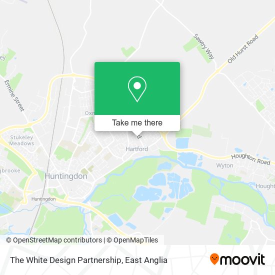 The White Design Partnership map