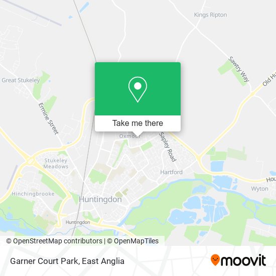 Garner Court Park map