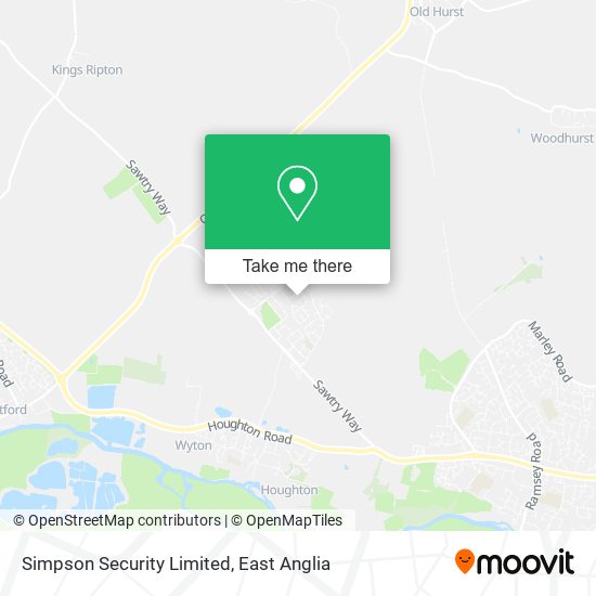 Simpson Security Limited map