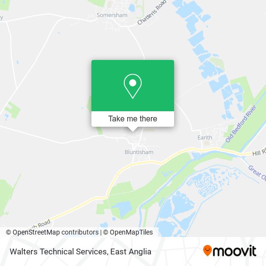 Walters Technical Services map