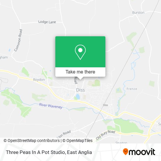 Three Peas In A Pot Studio map