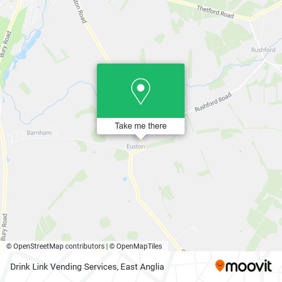 Drink Link Vending Services map