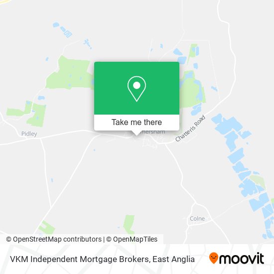 VKM Independent Mortgage Brokers map