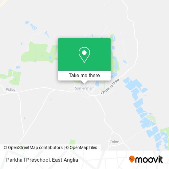 Parkhall Preschool map