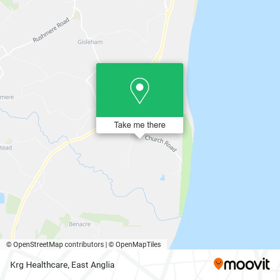 Krg Healthcare map