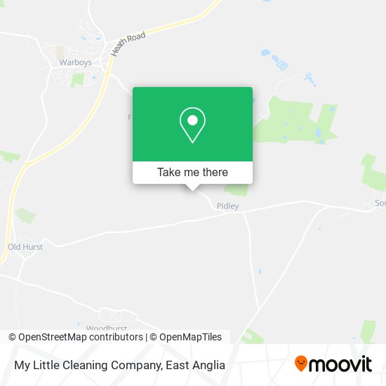 My Little Cleaning Company map