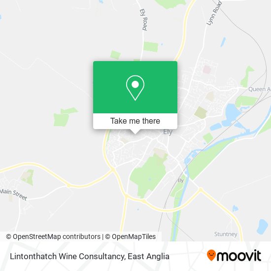 Lintonthatch Wine Consultancy map