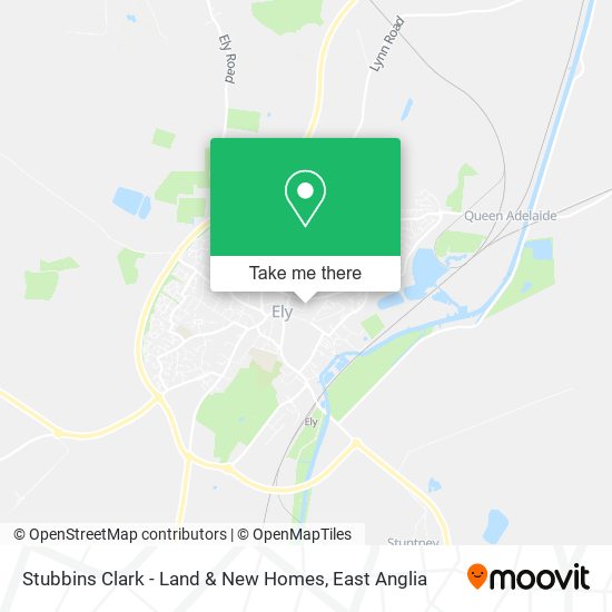 Stubbins Clark - Land & New Homes map