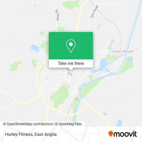 Hurley Fitness map