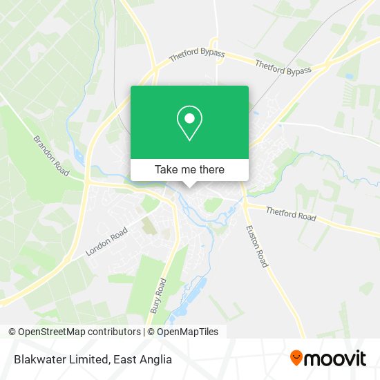 Blakwater Limited map