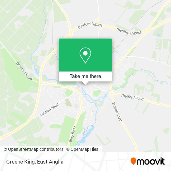 Greene King map
