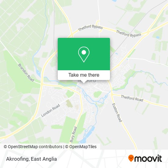 Akroofing map