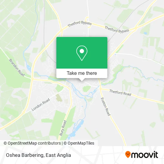 Oshea Barbering map