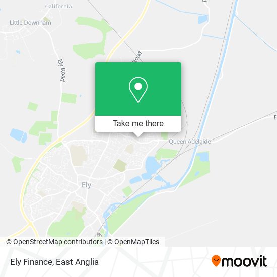 Ely Finance map