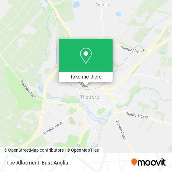The Allotment map
